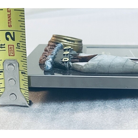 LaVie Chrome Nautical Picture Frame Sailboat Compass Design 3.5x5 w/ Glass - Picture 10 of 10